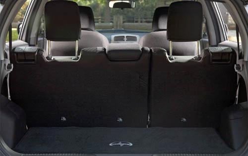 2012 Scion xD interior CARGO