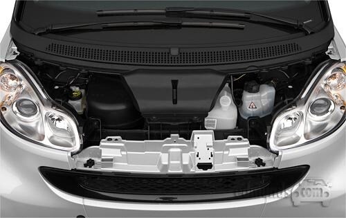 2009 smart fortwo interior CARGO