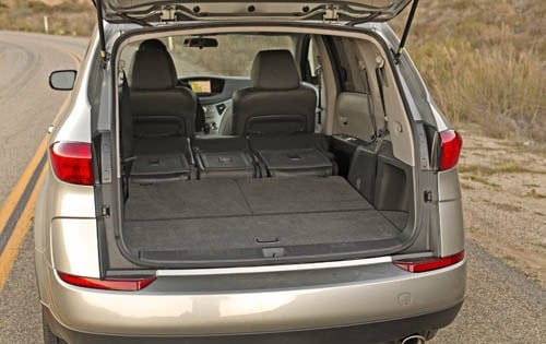 2006 Subaru B9 Tribeca interior CARGO