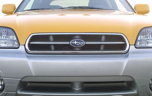2003 Subaru Baja Front Grill and Badging Shown