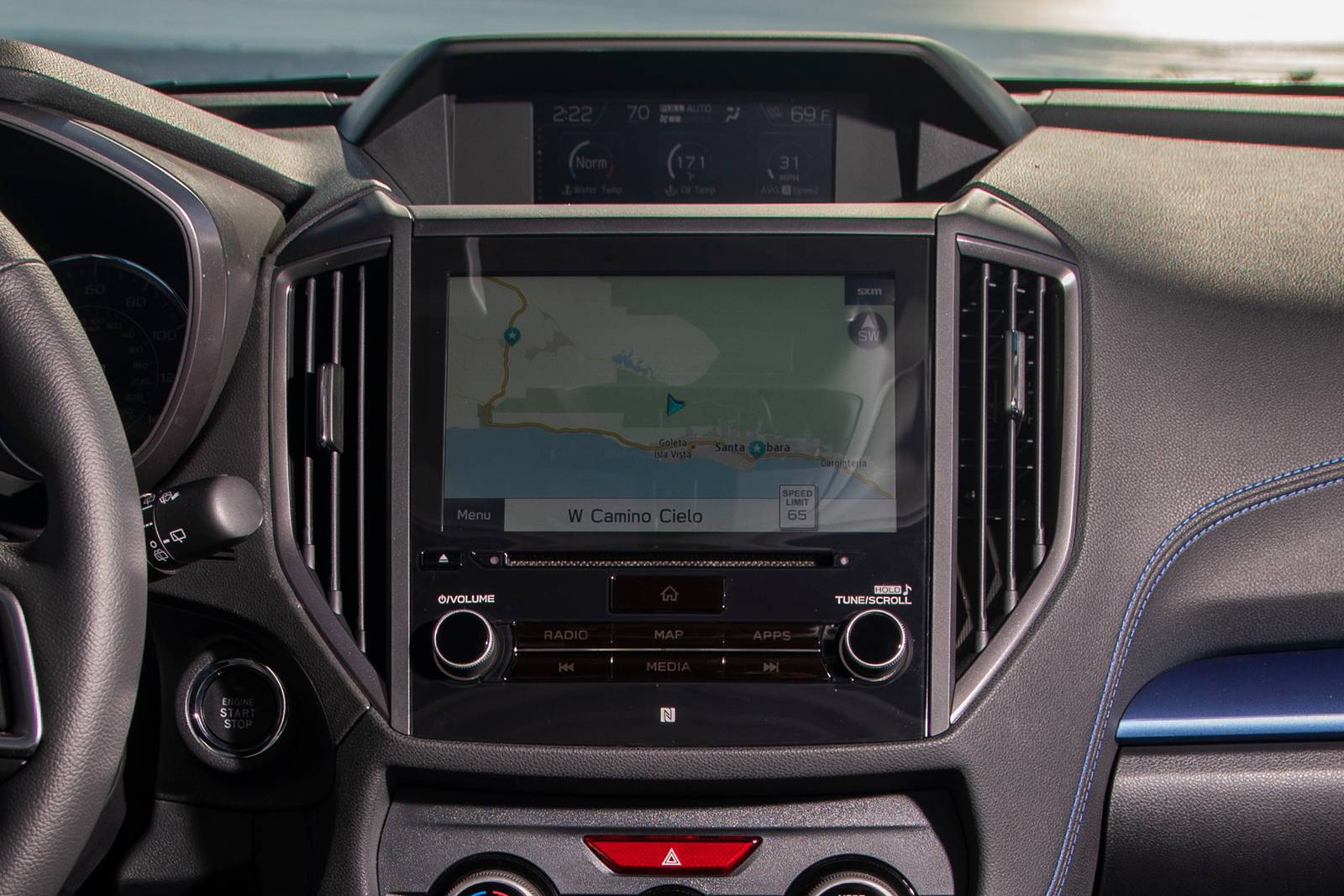 2020 Subaru Crosstrek front safety CC