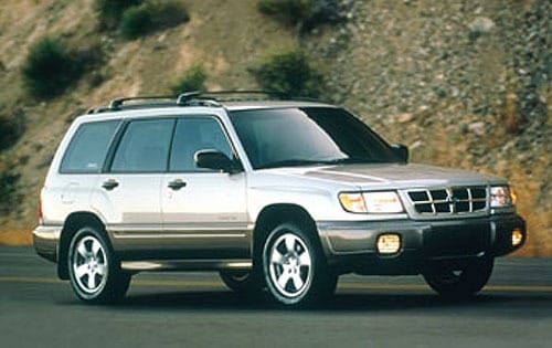 2000 Subaru Forester exterior FQ