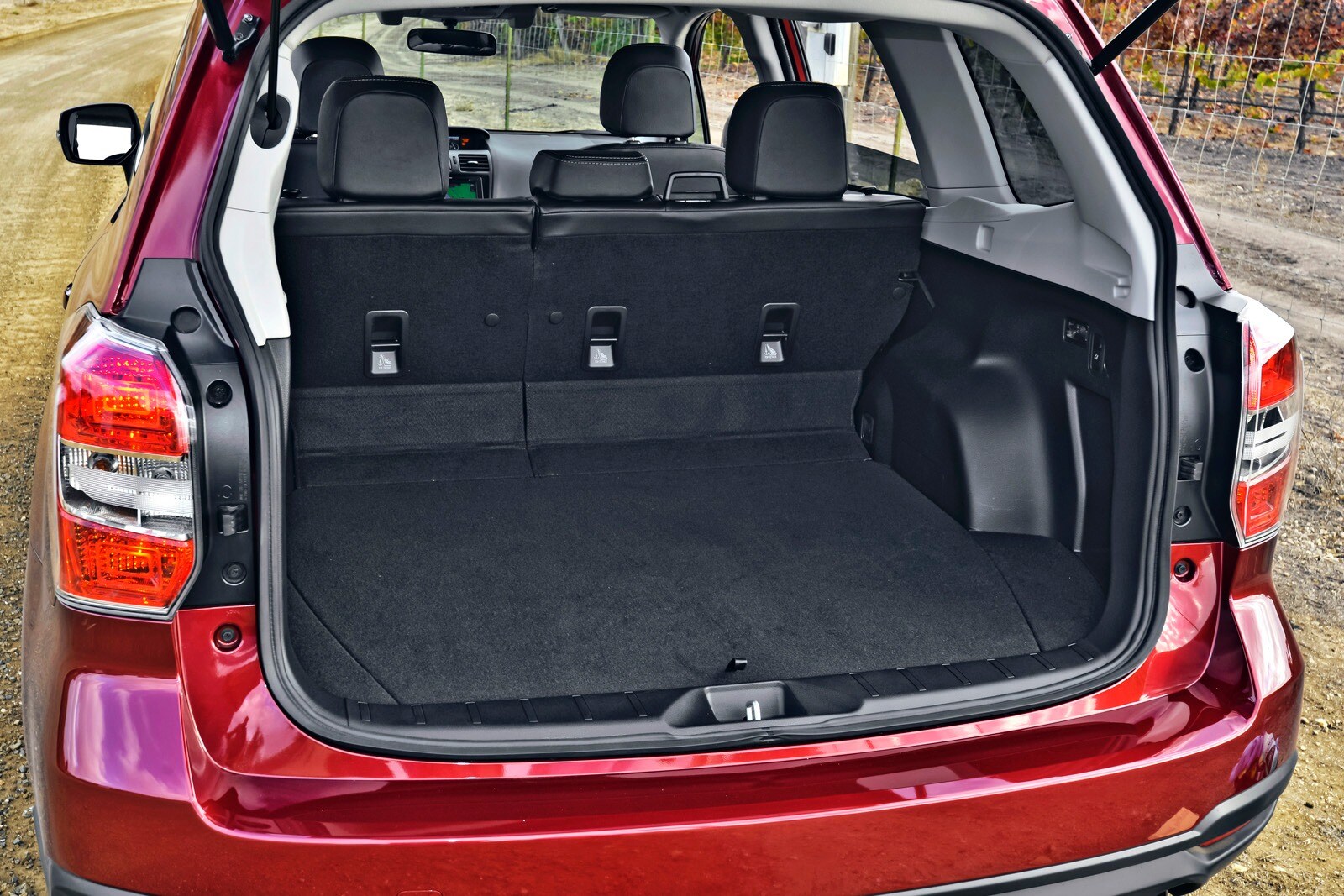 2016 Subaru Forester interior CARGO