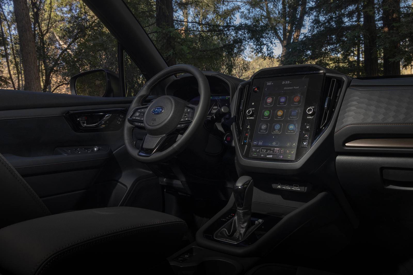 2025 Subaru Forester interior DETAIL