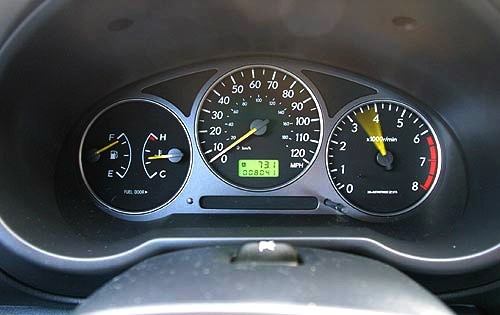 2002 Subaru Impreza interior G