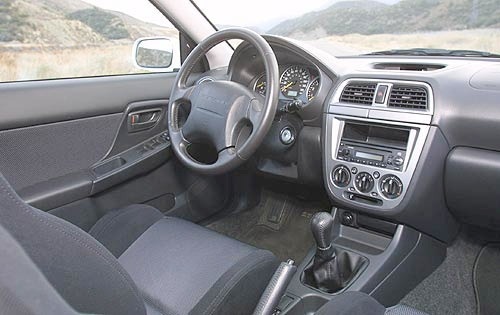 2002 Subaru Impreza interior I