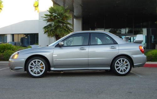 2005 Subaru Impreza WRX STi AWD 4dr Sedan w/Silver-Painted Wheels