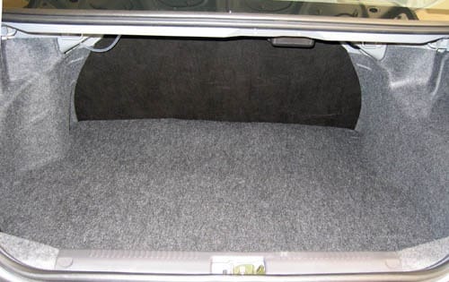 2005 Subaru Impreza interior CARGO