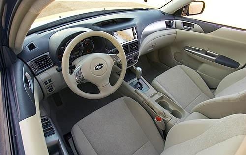 2008 Subaru Impreza interior I