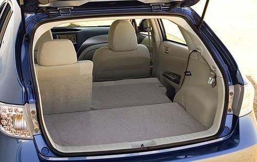 2009 Subaru Impreza interior CARGO