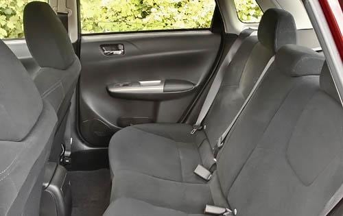 2011 Subaru Impreza interior RI