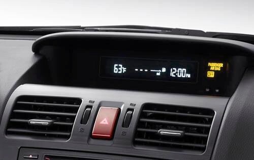 2012 Subaru Impreza front safety DETAIL