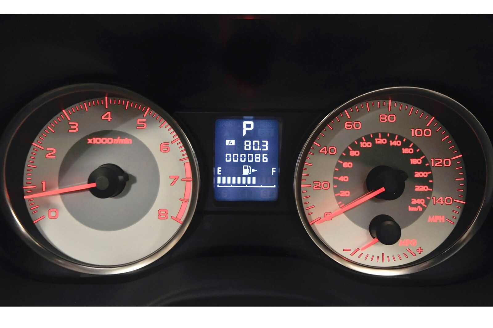 2013 Subaru Impreza interior G