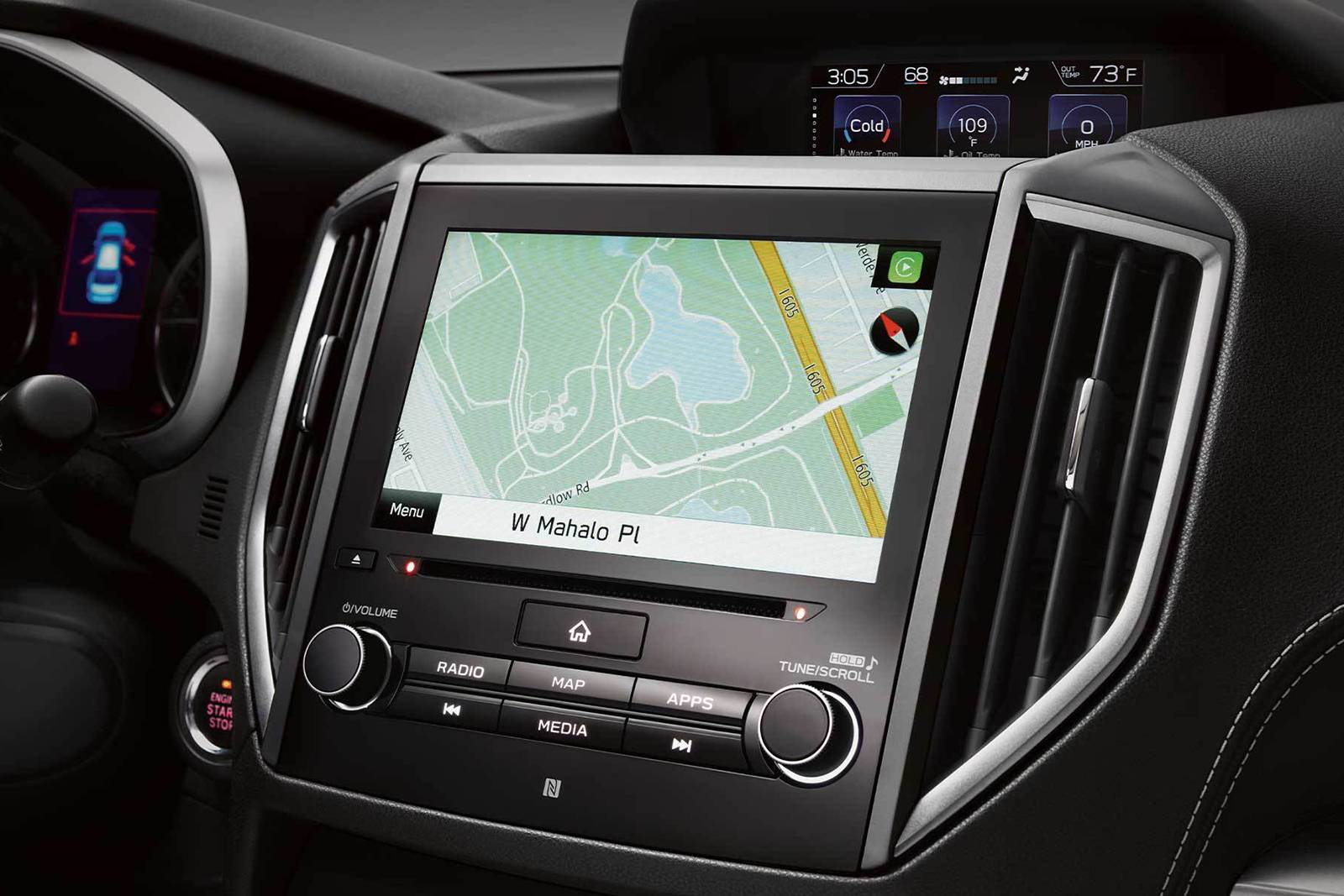 2022 Subaru Impreza interior NAVSYS