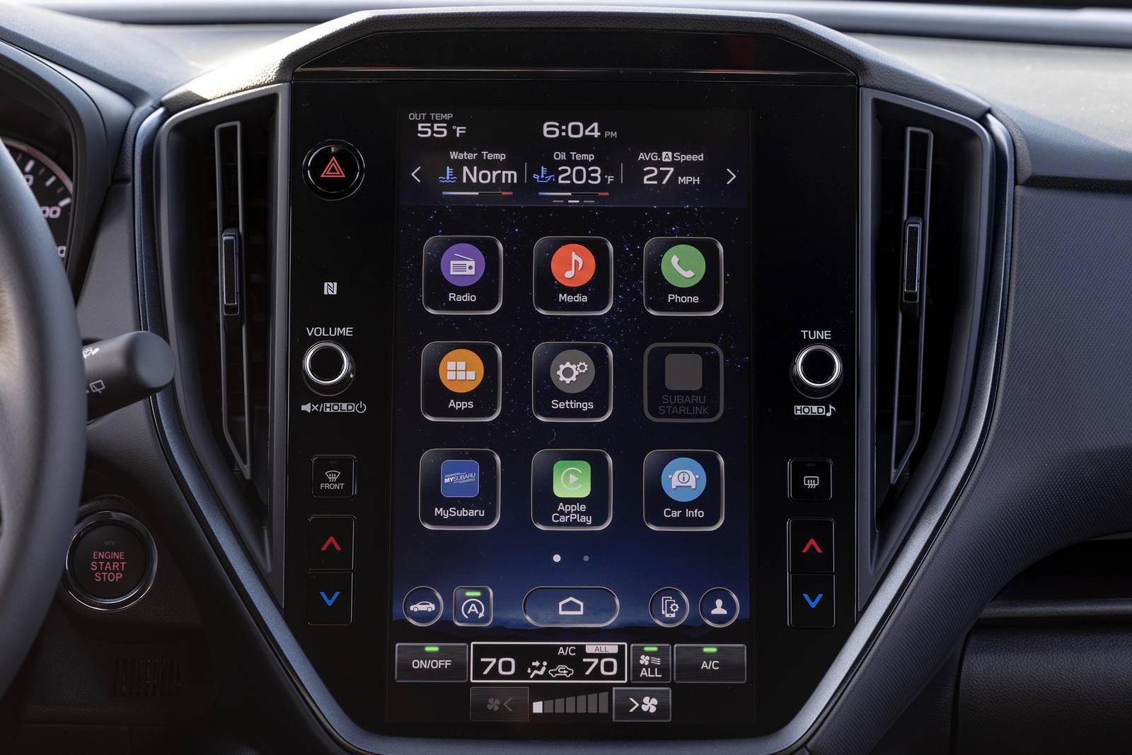 2025 Subaru Impreza interior CC