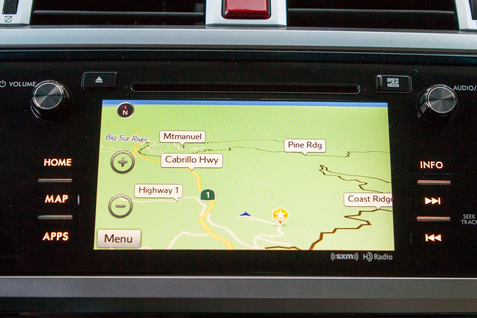 2017 Subaru Legacy interior NAVSYS