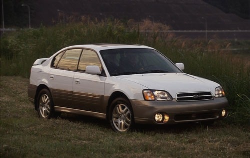 2000 Subaru Outback interior G