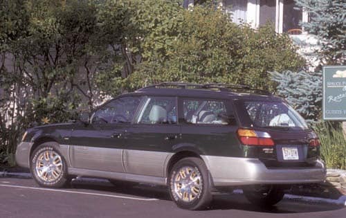 2000 Subaru Outback exterior FQ