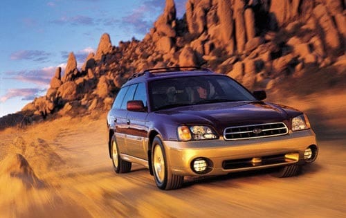 2001 Subaru Outback exterior FQ