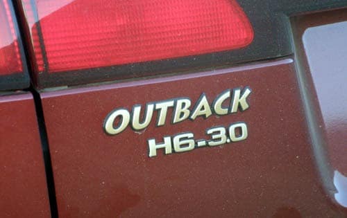 2004 Subaru Outback exterior FBDG