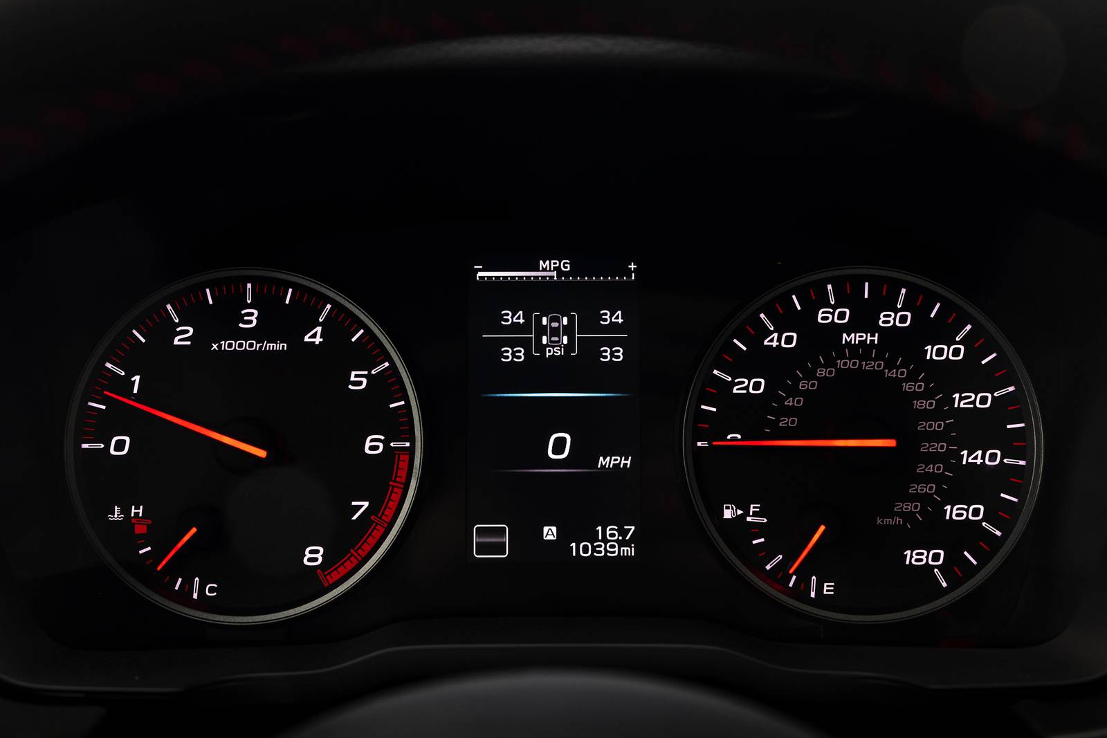 2022 Subaru Wrx interior G