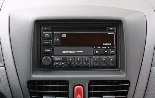 2002 Suzuki Aerio interior CC