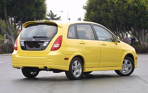 2002 Suzuki Aerio exterior E