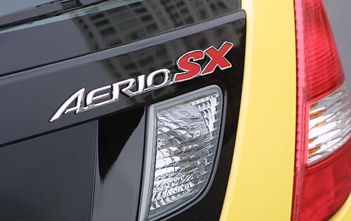 2002 Suzuki Aerio exterior FBDG