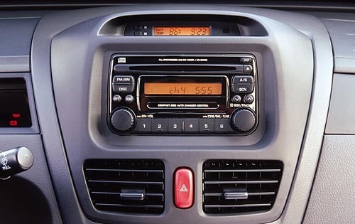2002 Suzuki Aerio interior CC