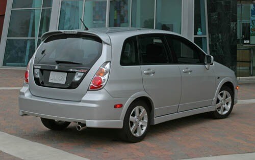 2005 Suzuki Aerio exterior FQ