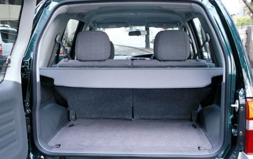 1999 Suzuki Grand Vitara interior CARGO