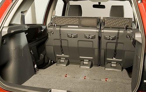 2011 Suzuki SX4 interior CARGO