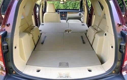 2009 Suzuki XL7 interior CARGO