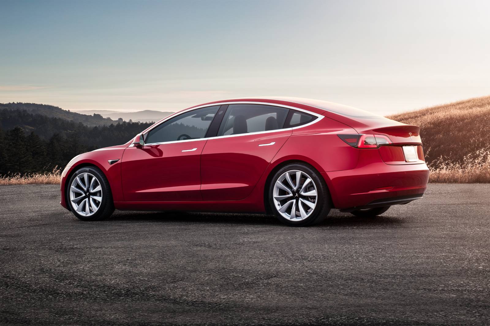 2017 Tesla Model 3 Long Range Sedan Exterior