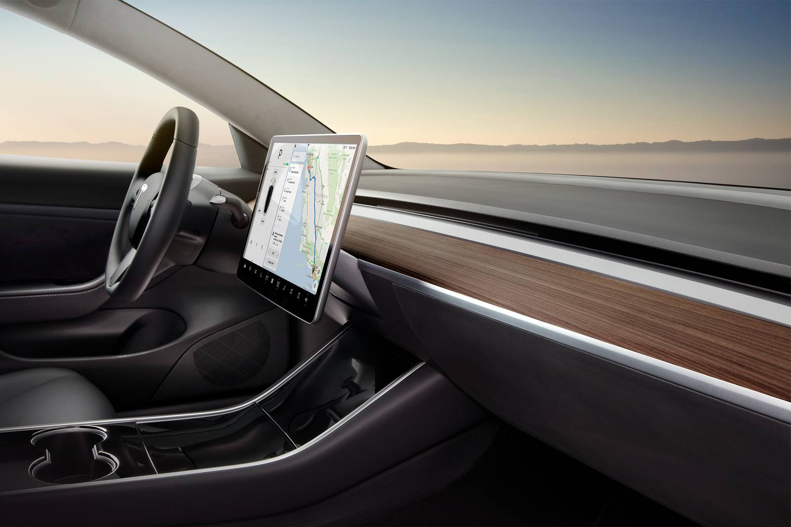 2017 Tesla Model 3 interior I