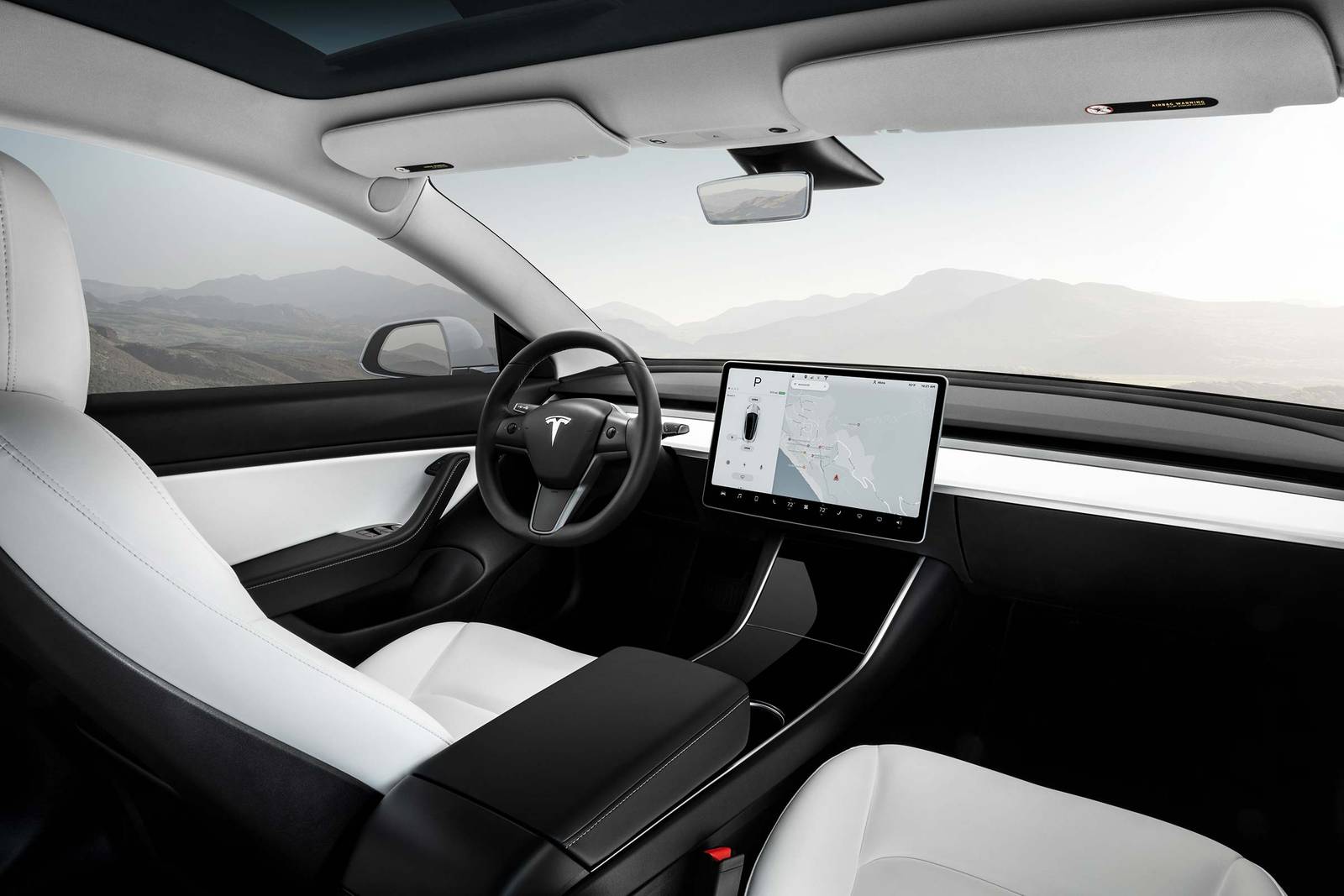 2018 Tesla Model 3 interior D
