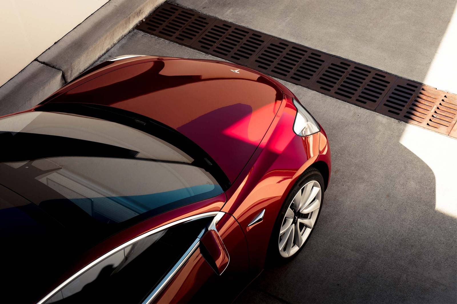 2018 Tesla Model 3 exterior EDETAIL
