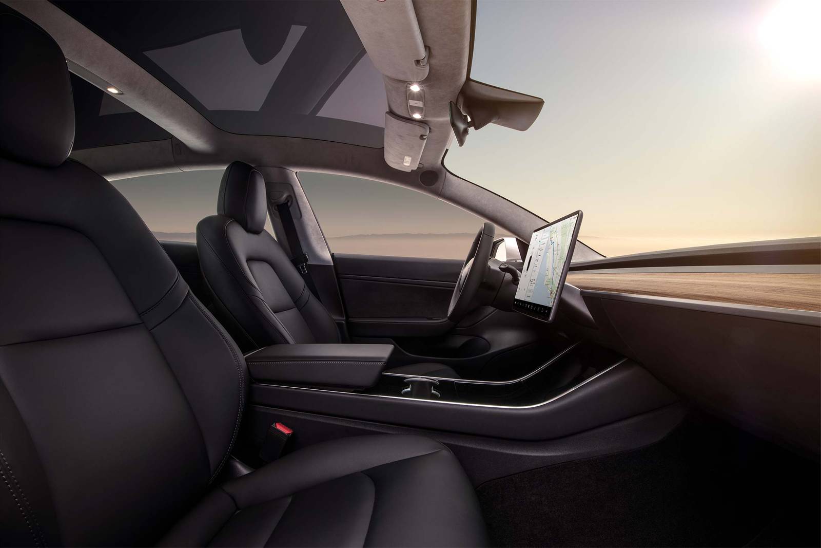 2018 Tesla Model 3 interior I