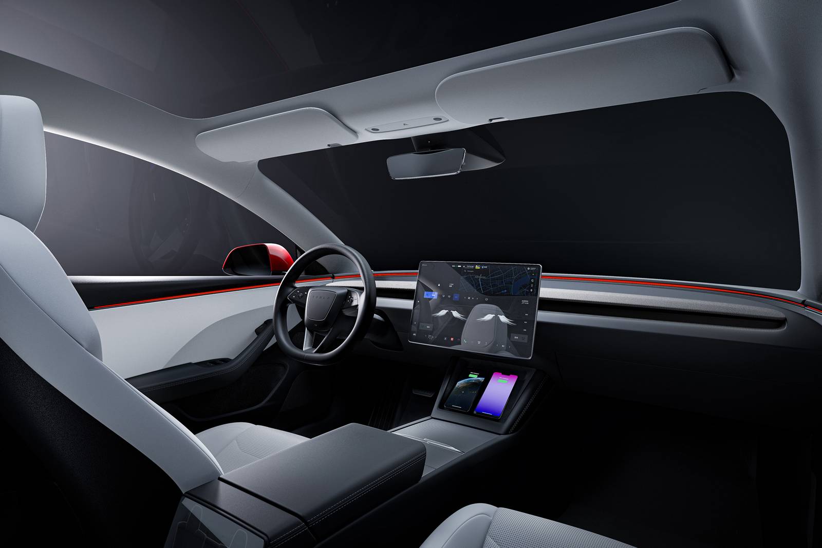 2023 Tesla Model 3 interior D