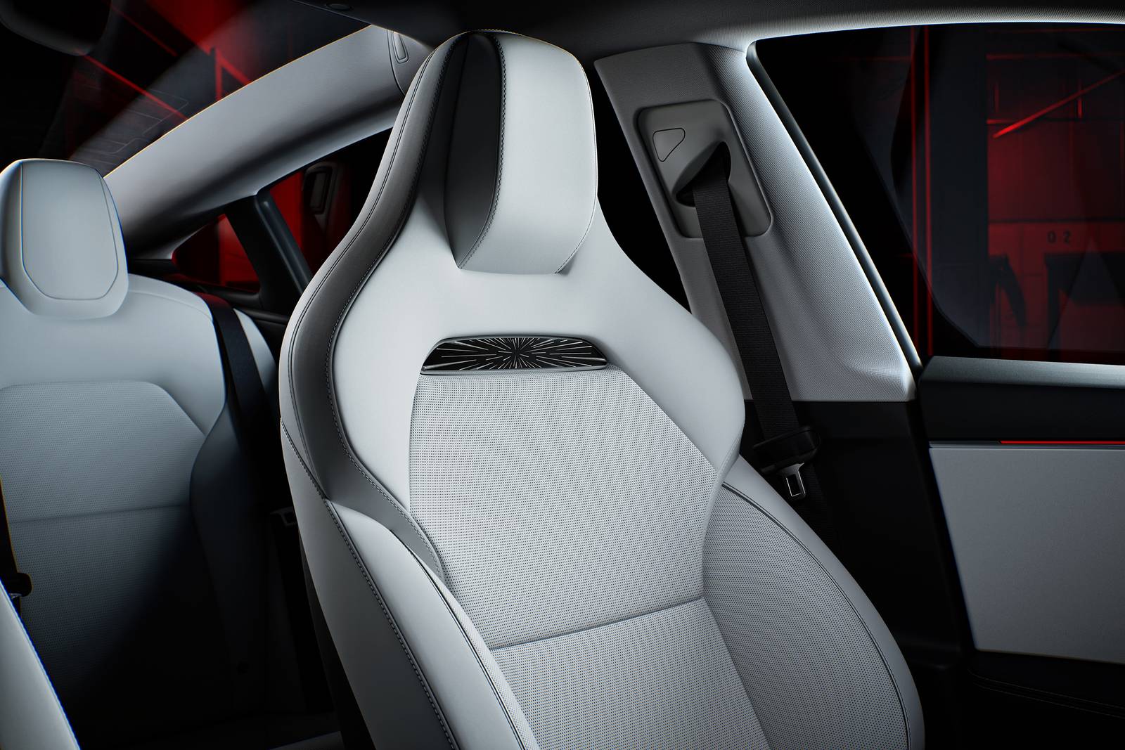 2025 Tesla Model 3 interior DETAIL