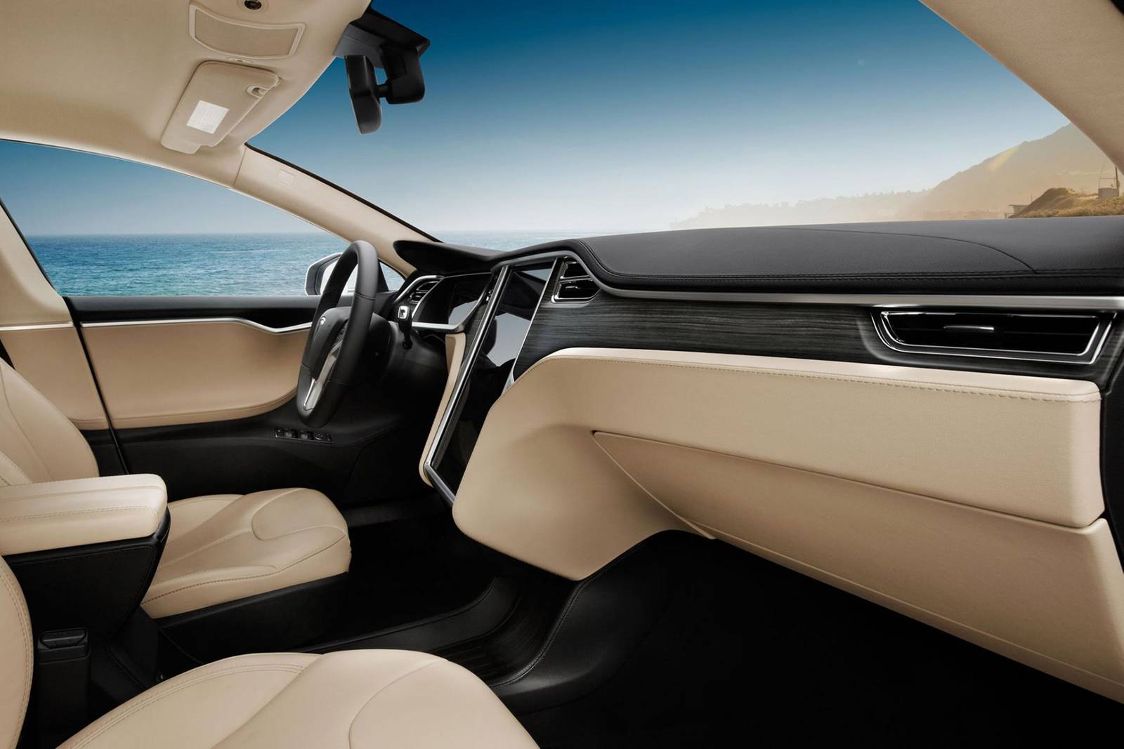 2012 Tesla Model S interior I