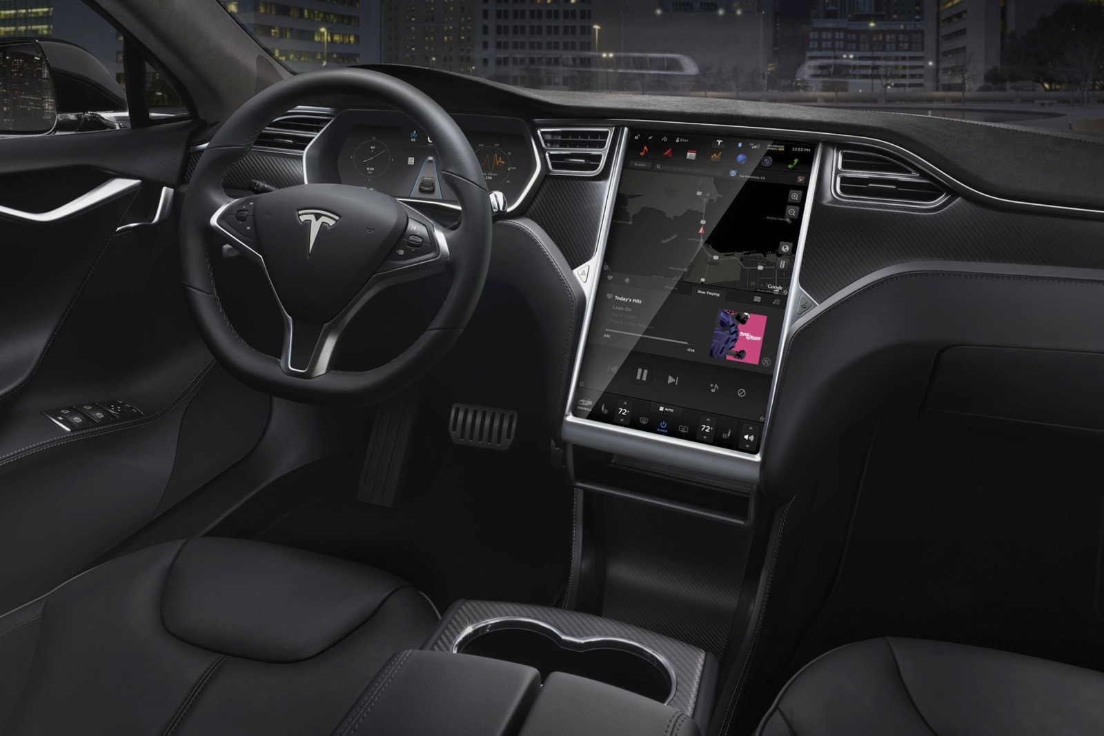 2017 Tesla Model S interior D