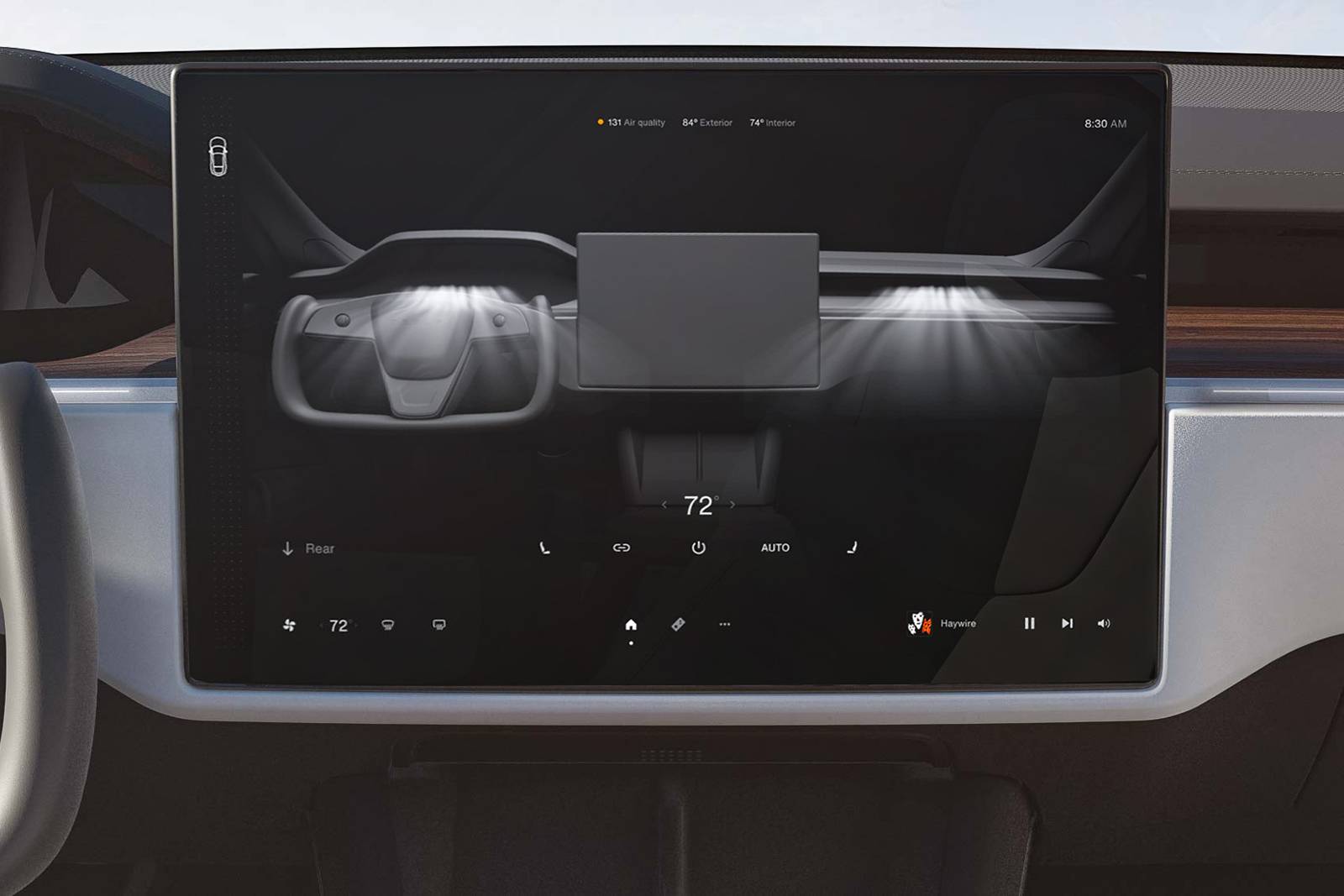 2024 Tesla Model S interior CC