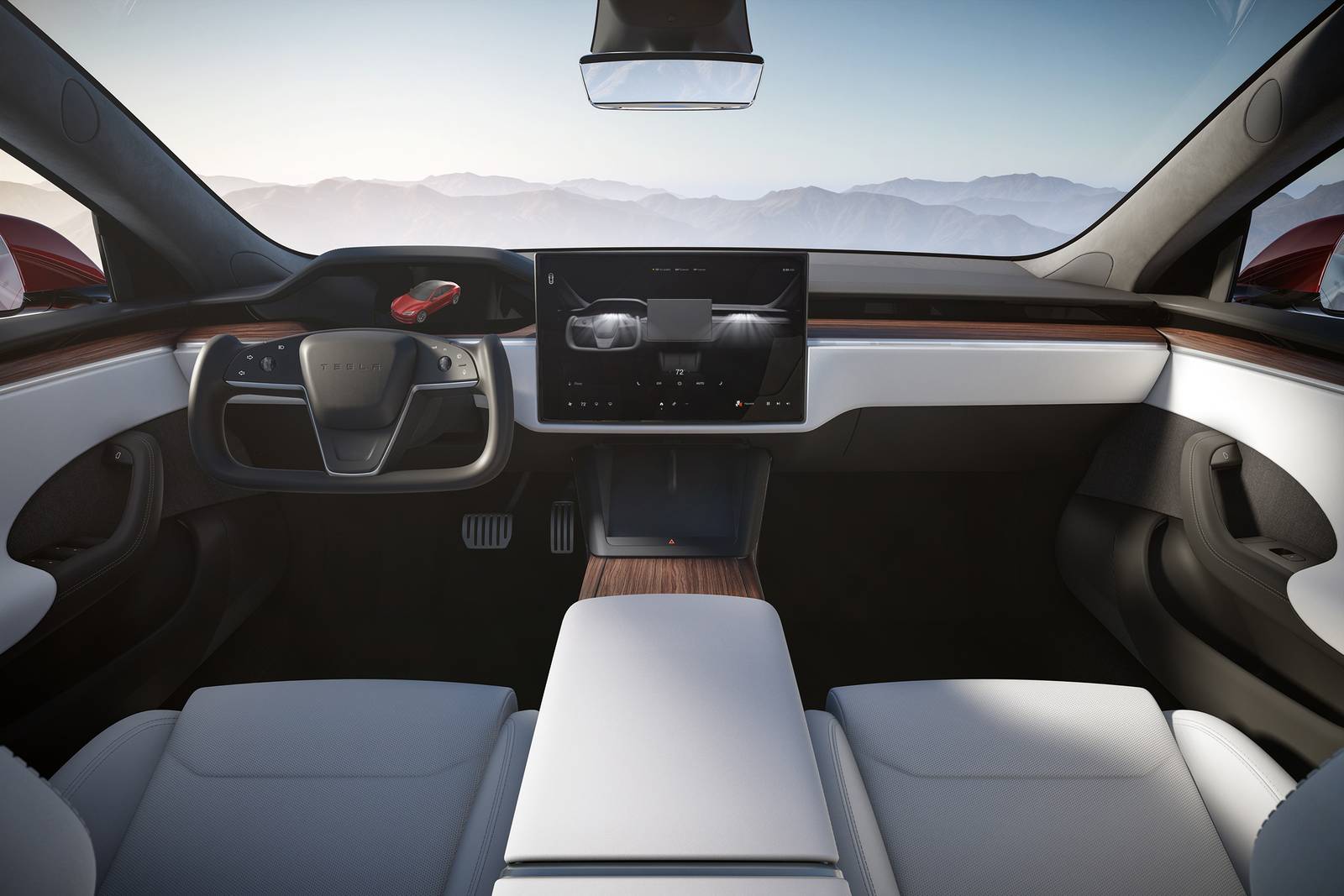 2025 Tesla Model S interior D