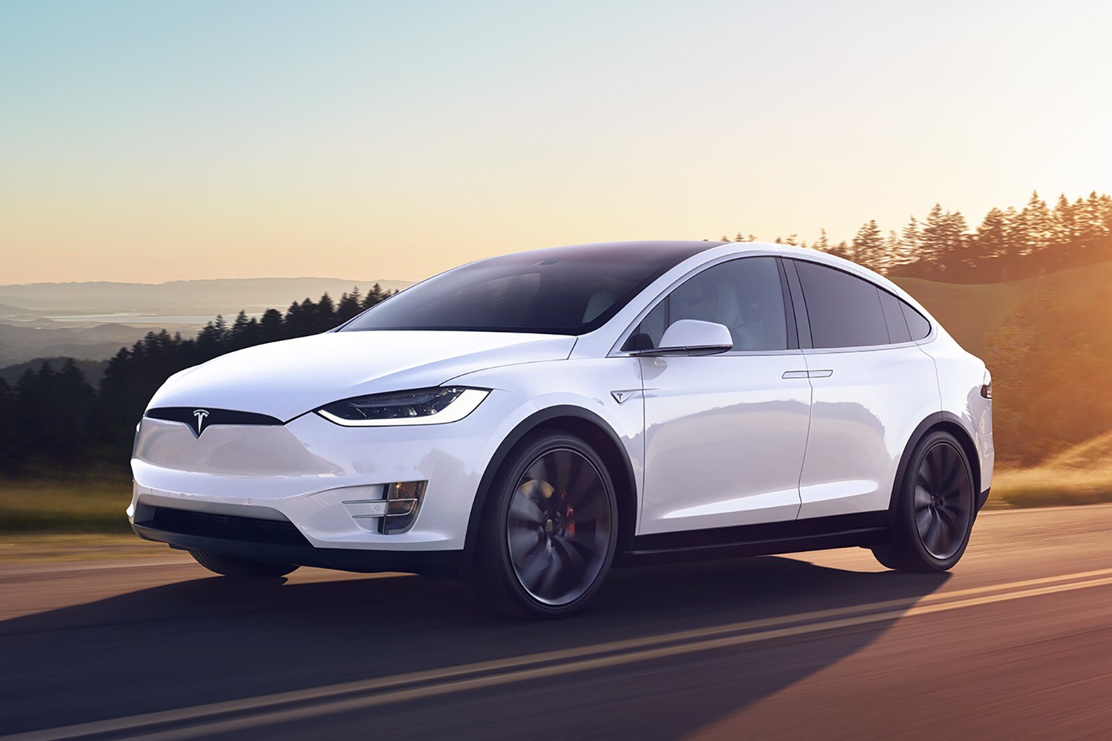 2017 Tesla Model X P100D 4dr SUV Exterior. Options Shown.