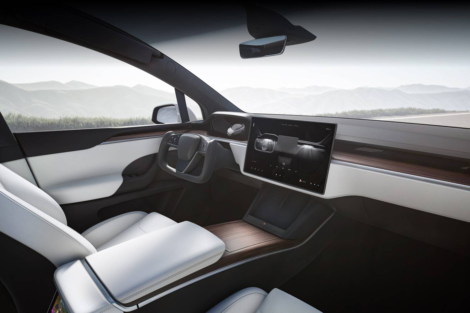 2024 Tesla Model X interior D