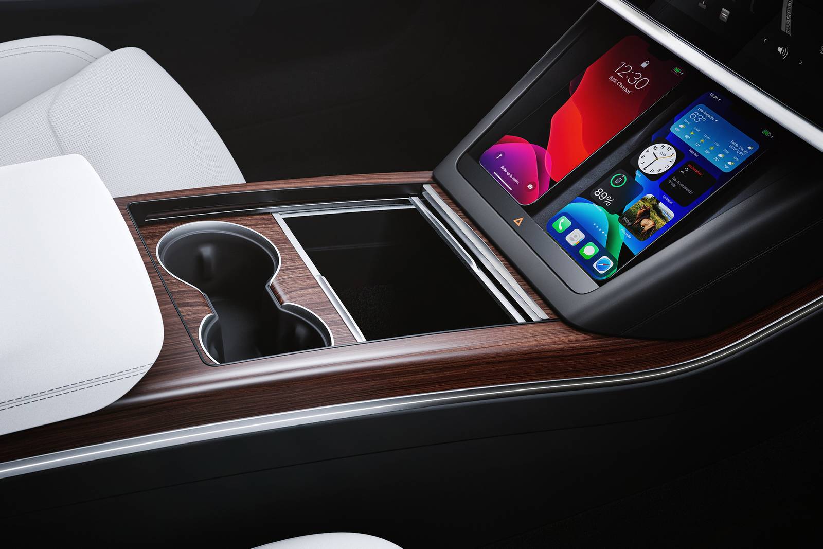 2024 Tesla Model X interior DETAIL