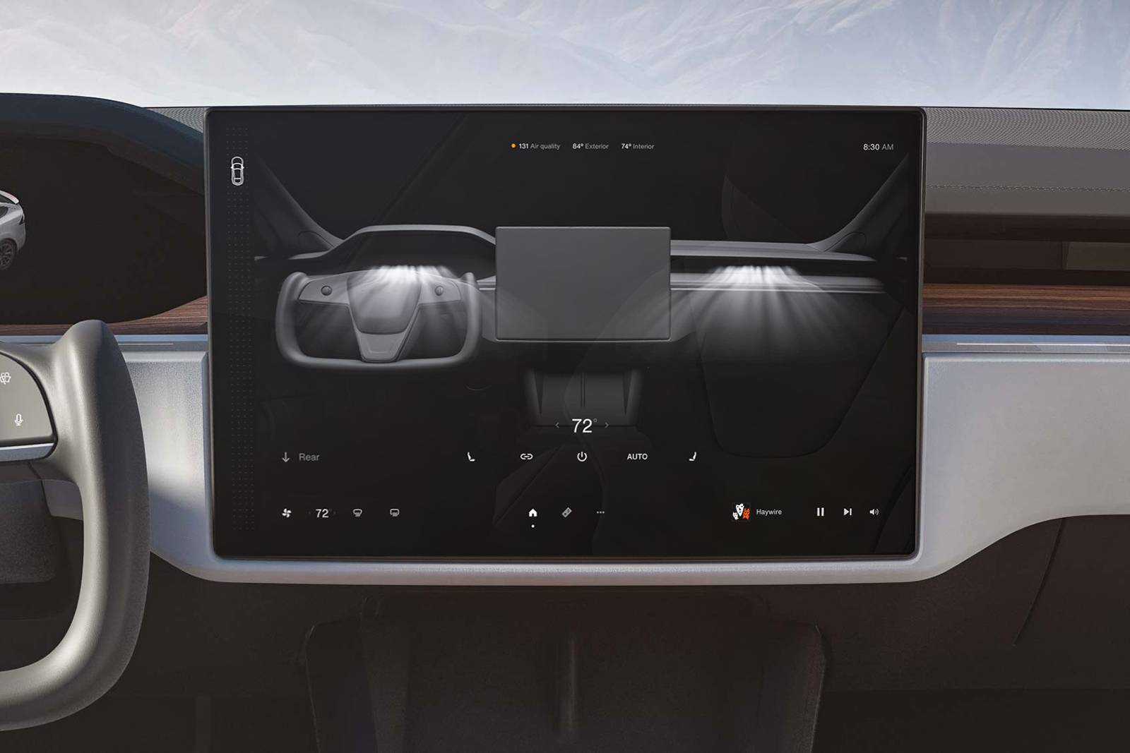 2025 Tesla Model X interior CC