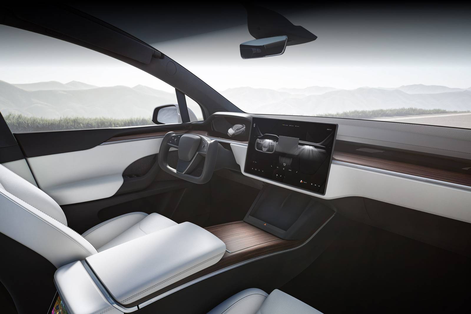 2025 Tesla Model X interior D