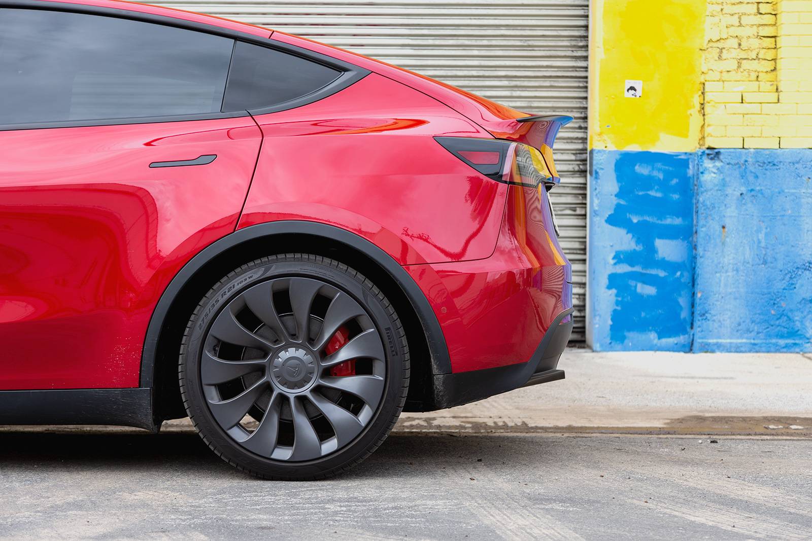 2020 Tesla Model Y exterior EDETAIL